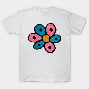 Flower with Gold T-Shirt